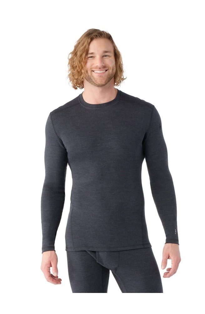 Smartwool Langarmshirt Funktionsunterwäsche Classic Thermal (wärmende Merinowolle, Rundhals)