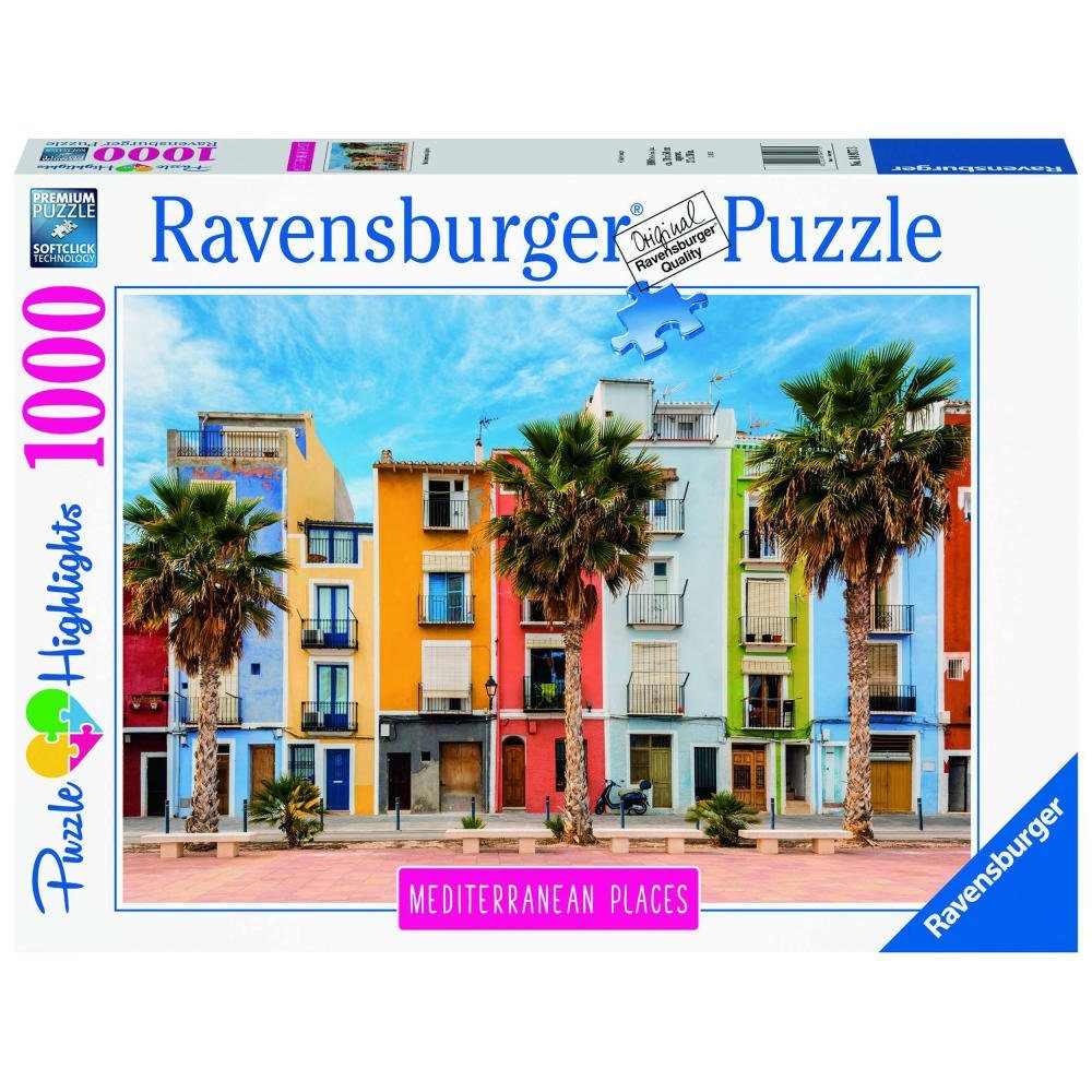 Places Puzzleteile 2020 1000 Spain, Puzzle Ravensburger Mediterranean