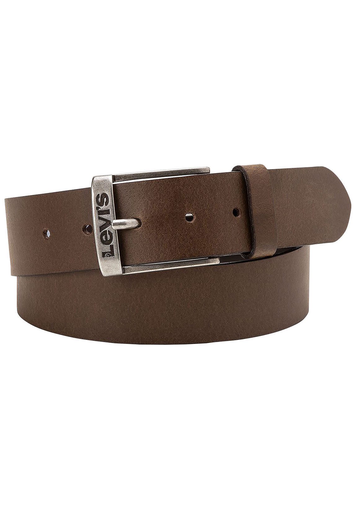 Levi's® Ledergürtel NEW DUNCAN mit Logoprägung auf der Schließe günstig online kaufen