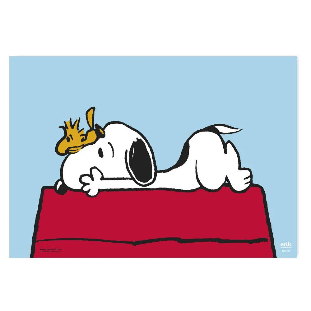 Schreibtischunterlage Snoopy Doghouse - Schreibtischunterlage - 35x50 cm