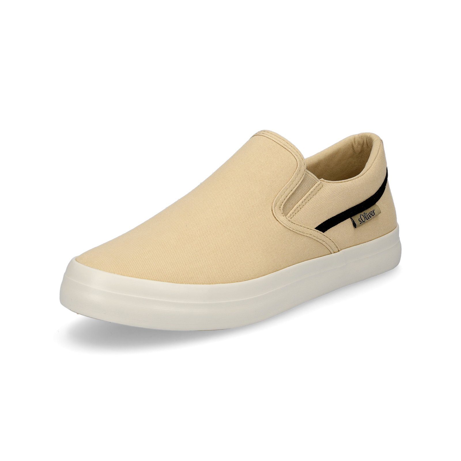 s.Oliver s.Oliver Herren Canvas Slipper sand Slipper