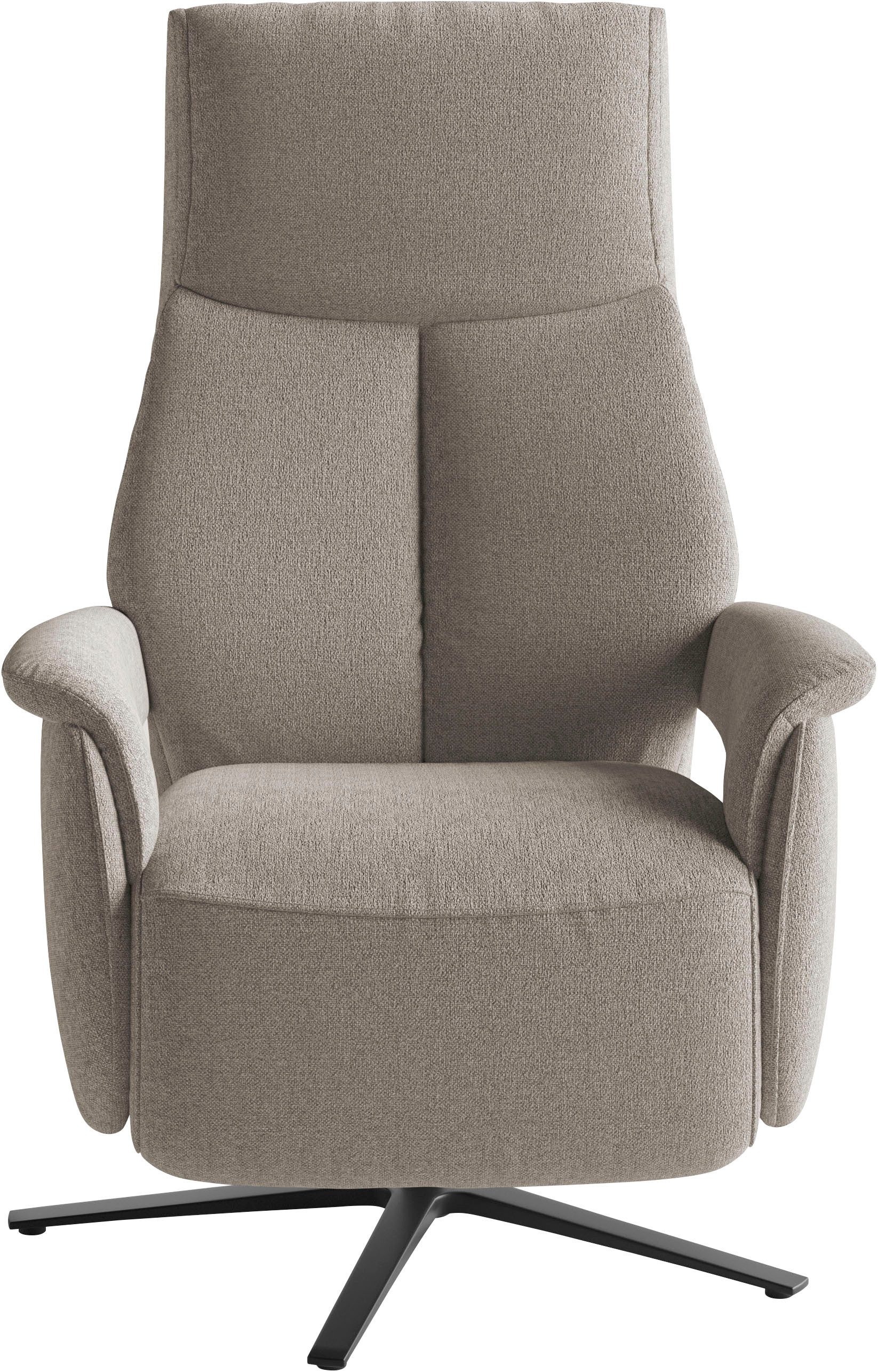 sit&more TV-Sessel Lazy mit Kopfteilverstellung & Drehfunktion, weitere Funktionen, Ergonomie M: elektr. Fusßtütze, Rückenlehne & Aufstehhilfe, Herz-Waage