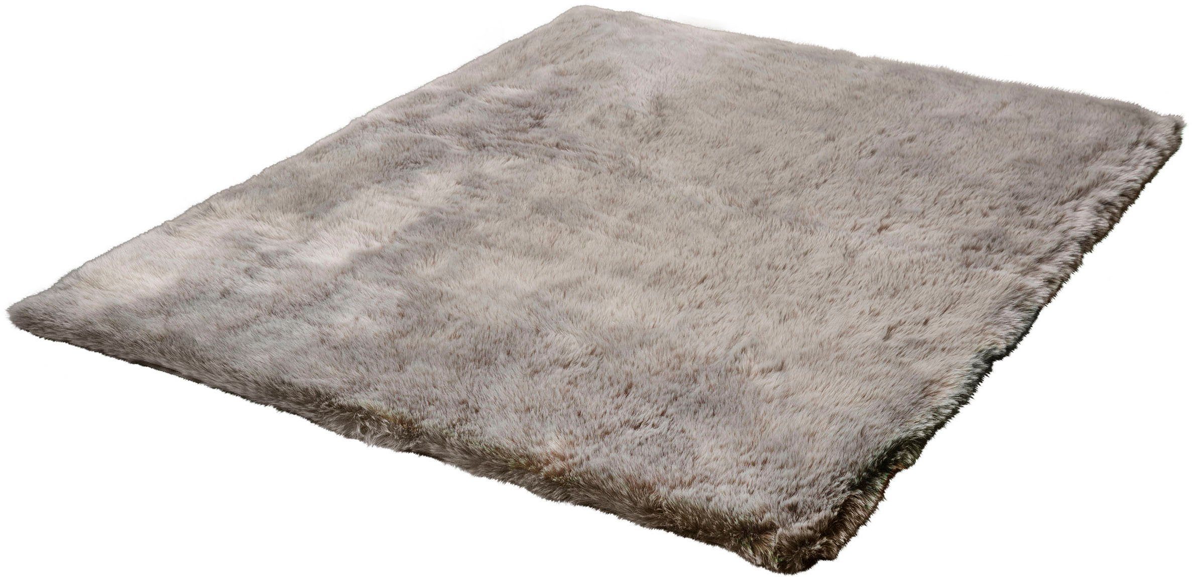 Obsession Fellteppich My Samba 495, rechteckig, Höhe: 40 mm, Kunstfell, handgetuftet, changierende Farben, Hochflor, kuschelig