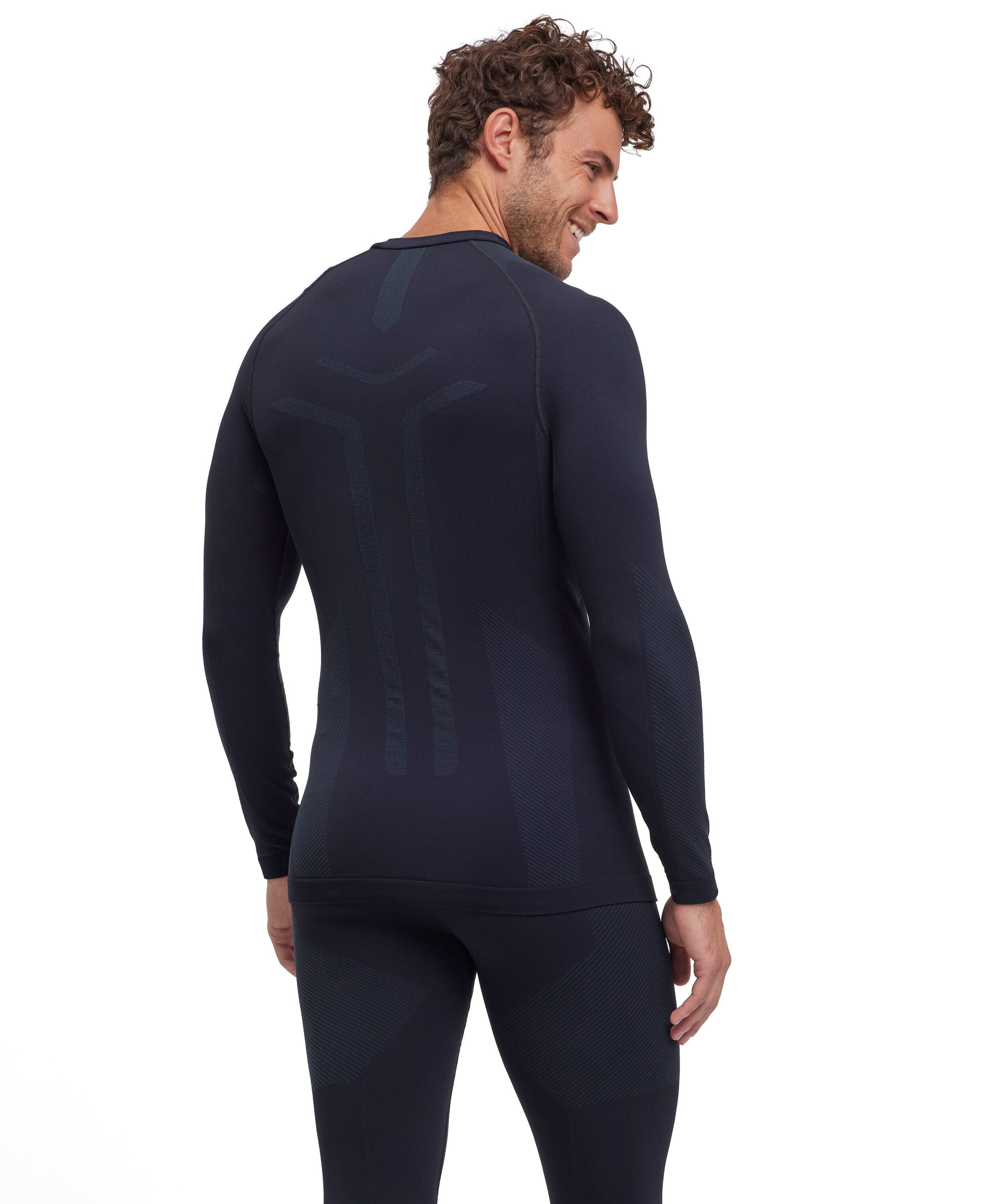 FALKE Funktionsshirt FALKE Langarmshirt (1-tlg., 1) thermoregulierend für warme bis kalte Temperaturen