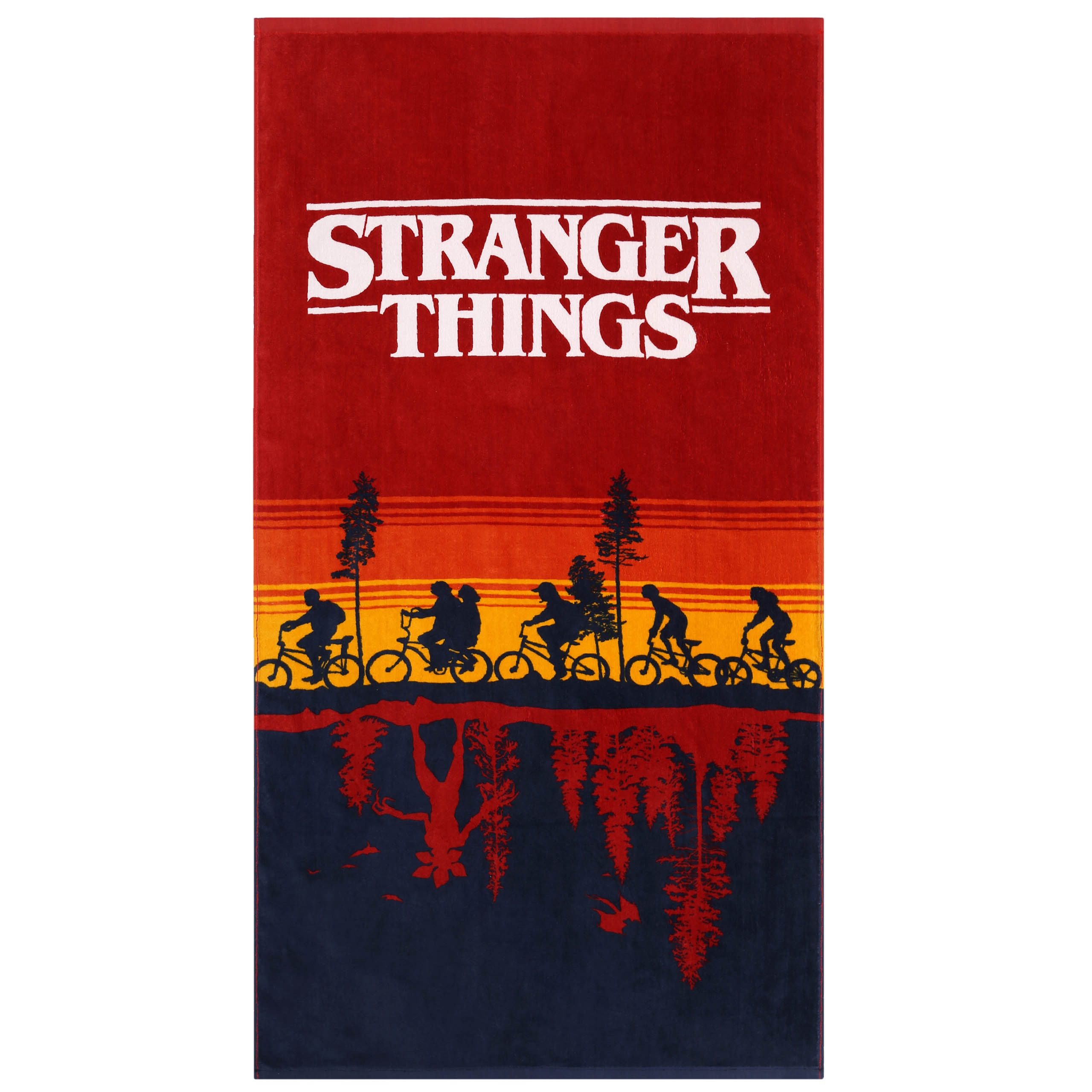 Sarcia.eu Badetücher Stranger Things schnelltrocknendes Strandtuch aus Baum günstig online kaufen