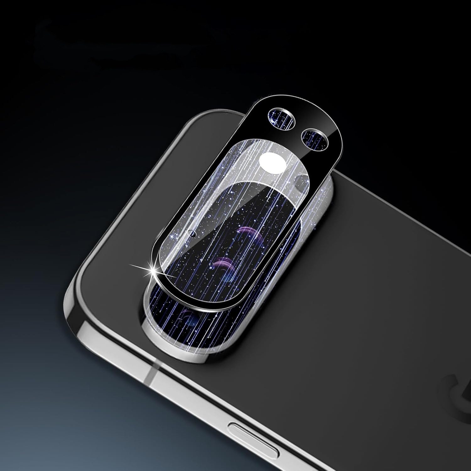 CLM-Tech Kameraschutzglas 2X für Google Pixel 10 Pro 6,3 Zoll, Linse Schutzglas 9H Glas - Folie kristallklar Panzerglas, 2 Stück, Kratzfest – Bild 5 von 5