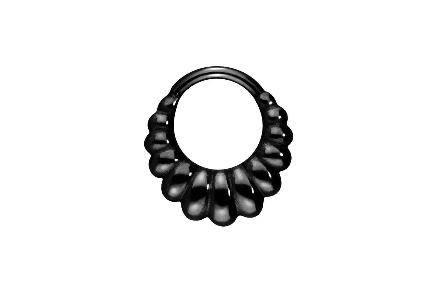 Piercing-Set Titan Segmentring Clicker MUSCHEL-DESIGN