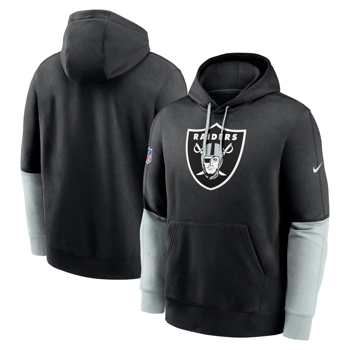 Nike Kapuzenpullover Nike Hoodie Las Vegas Raiders Nike Club Team Issue