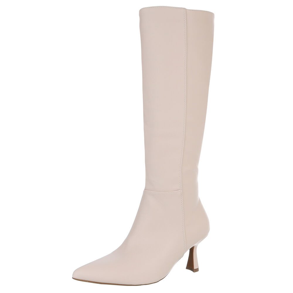Ital-Design Elegante Damenstiefel mit Absatz für günstig online kaufen