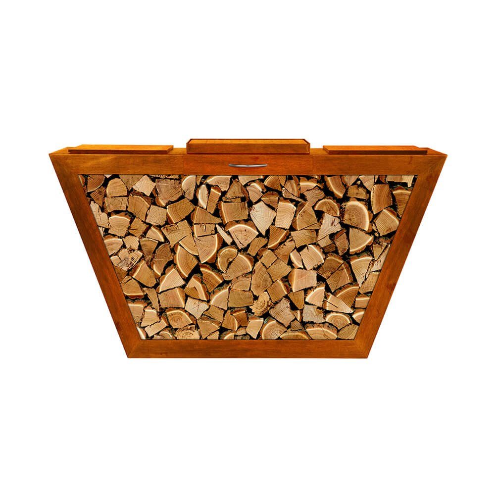 HOME DELUXE Feuerstelle Holzlege PAULO, (1-St), Made in Germany- Edelstahl günstig online kaufen