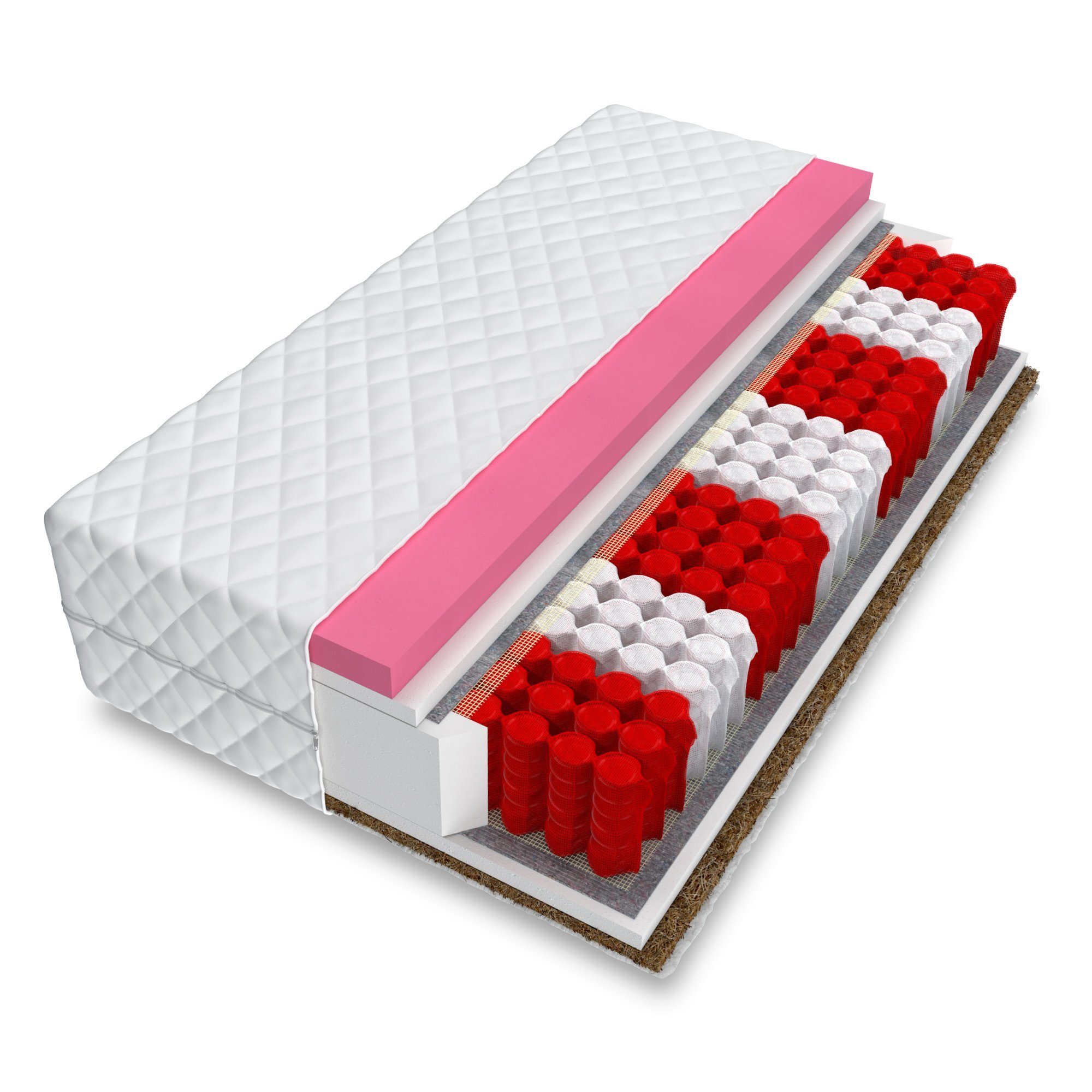 Taschenfederkernmatratze DEIMOS 90x200, 140x200, 160x200, 180x200 günstig online kaufen