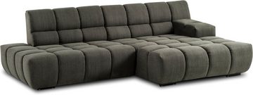 designwerk Ecksofa Cielo, mit Sitztiefenverstellung