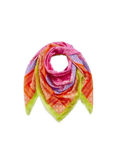 Codello Halstuch Logo-Tuch aus Organic Cotton in leuchtenden Sommerfarben