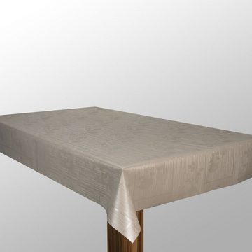 laro Tischdecke Wachstuch-Tischdecken Weihnachten Geprägt Weiß rechteckig