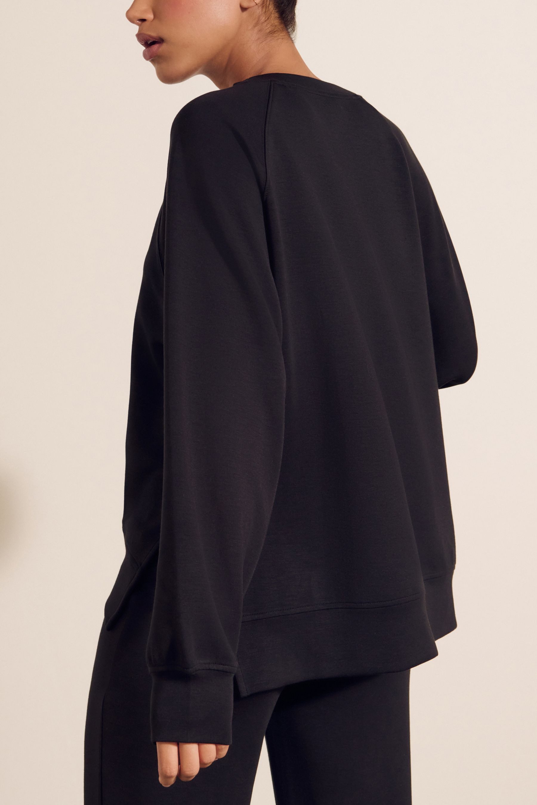 Next Longsweatshirt Besonders weiches, langes Sweatshirt günstig online kaufen
