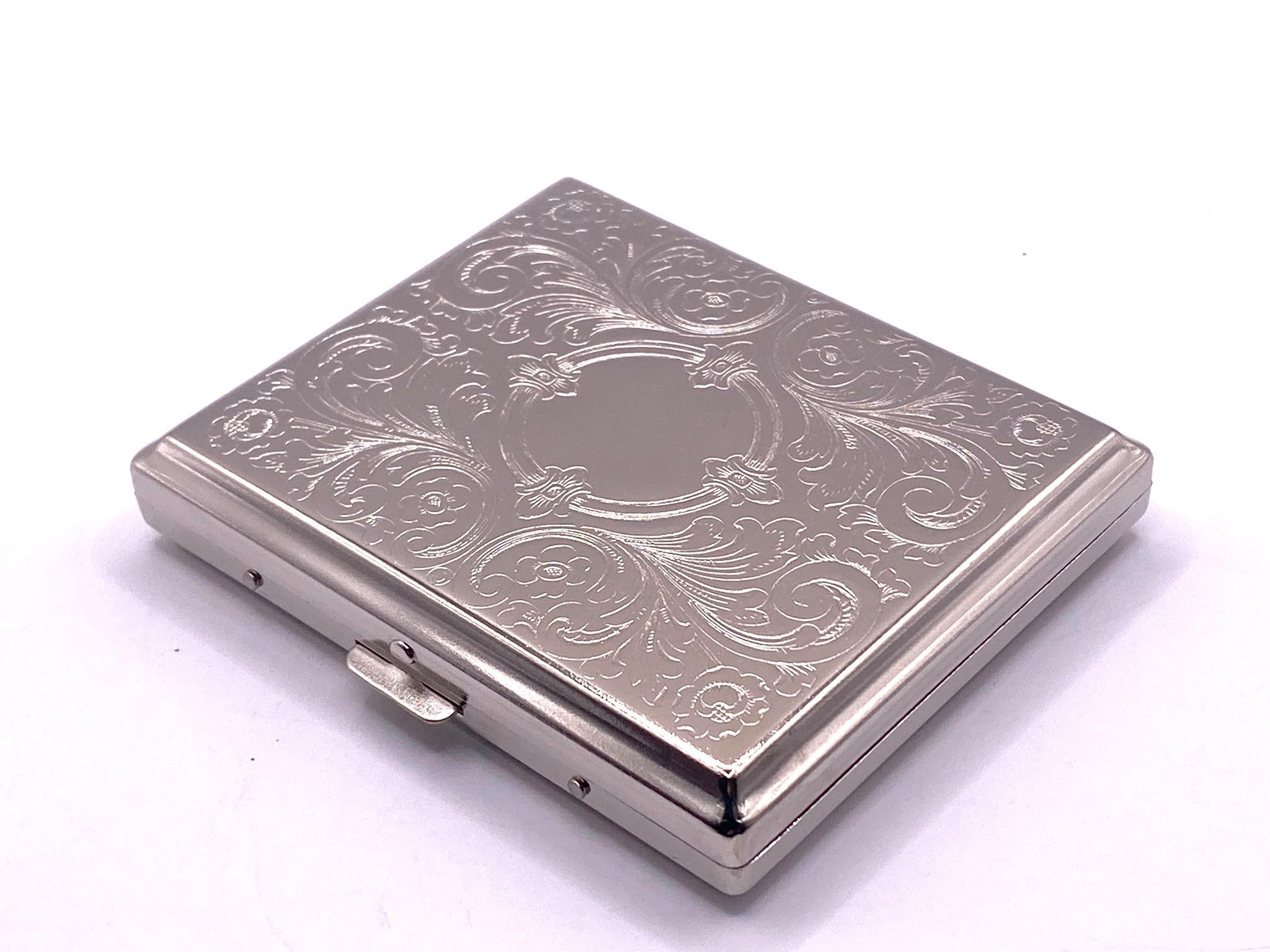 meytrade Bogenetui Zigarettenetui Ornament 20er mit Bügel aus Metall, schönes Etui zur Aufbewahrung