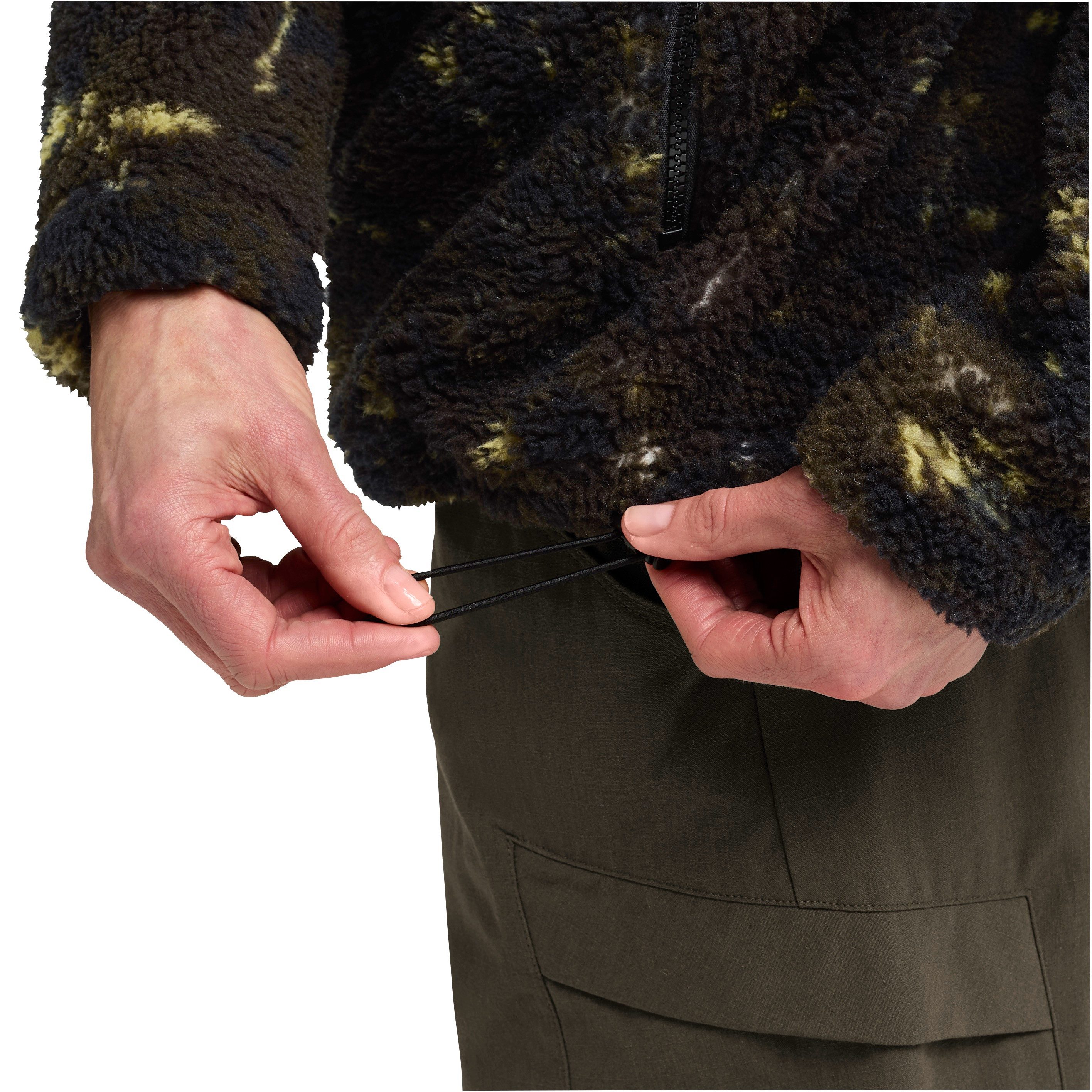 Jack Wolfskin Fleecejacke für Wandern und Trekking, winddicht, atmungsaktiv, aus Polyester