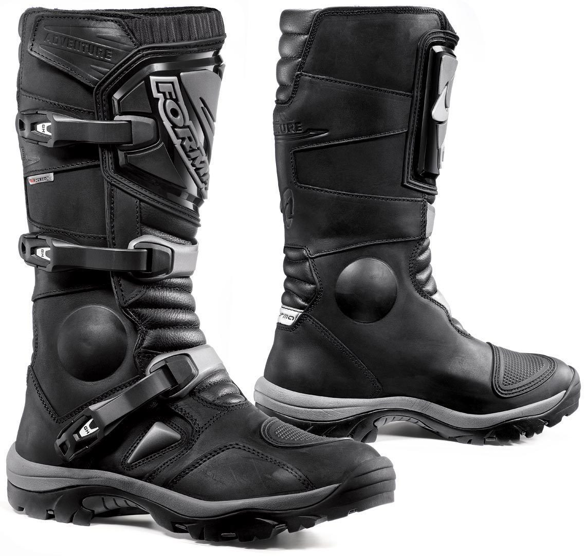 Forma Adventure Dry Wasserdichte Motorradstiefel Motorradstiefel Black