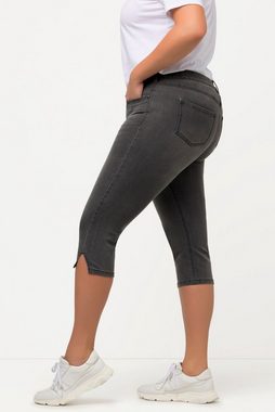 Ulla Popken Funktionshose Capri Jeans Sarah schmale 5-Pocket-Form