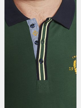 Charles Colby Poloshirt EARL GILES mit Wappen-Print