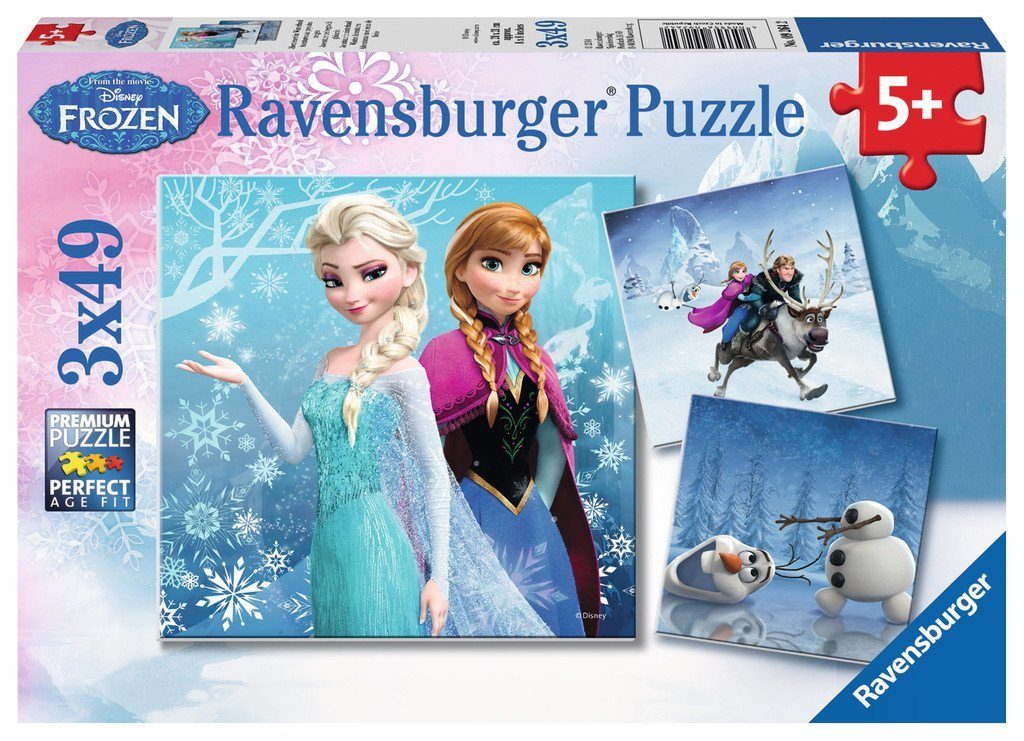 Ravensburger Puzzle 3 x 49 Teile günstig online kaufen
