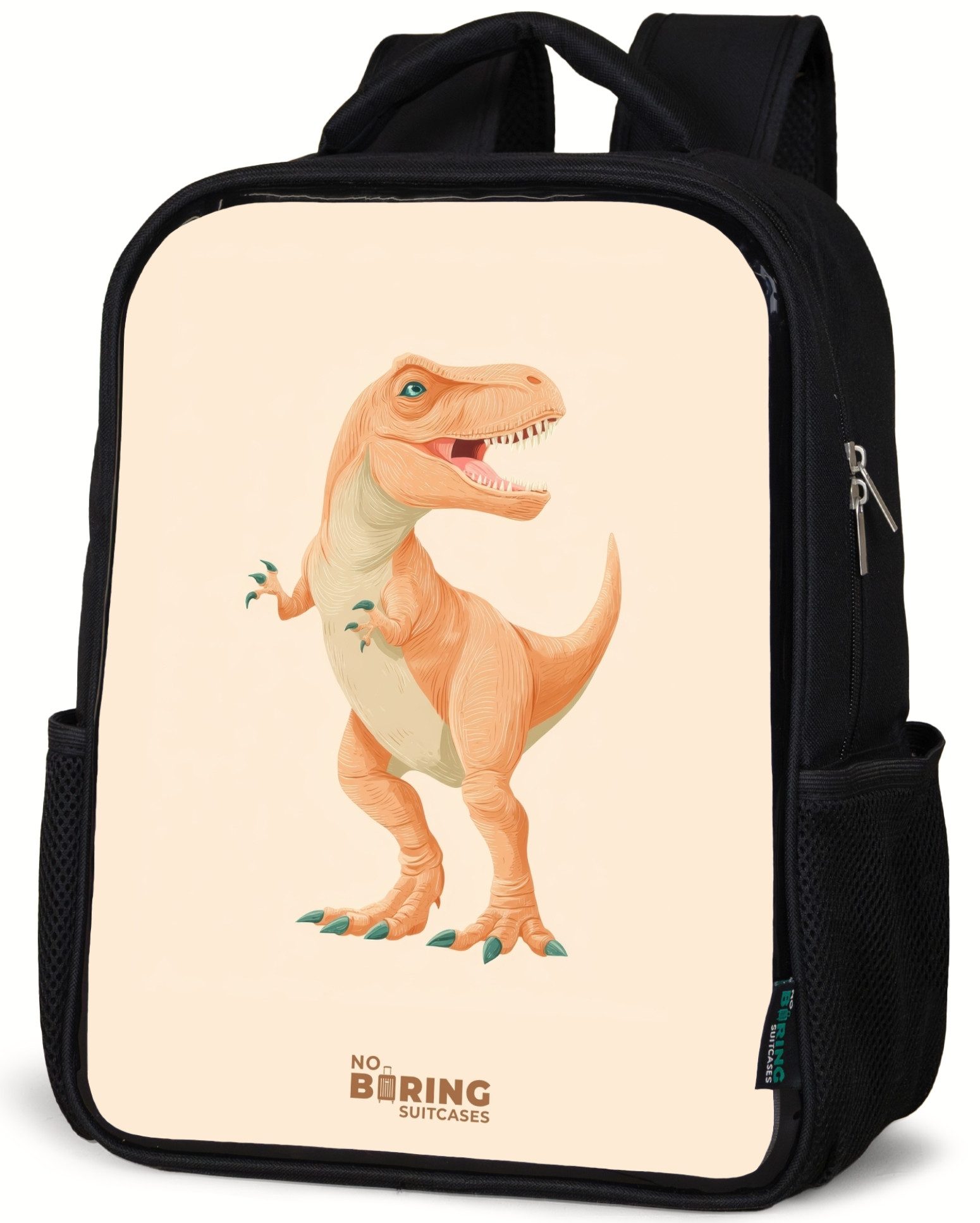 Rucksack T-rex dino in orangefarben