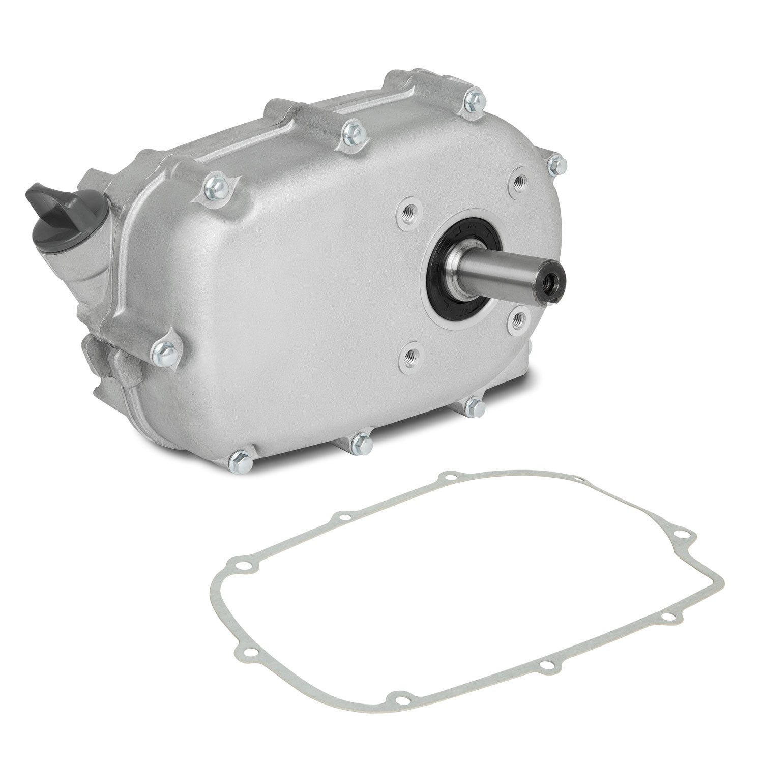 EBERTH Stromerzeuger Ölbadkupplung für Verbrennungsmotoren, 2:1 Reduktionsgetriebe für Benzinmotoren, Eingangswelle Ø25mm