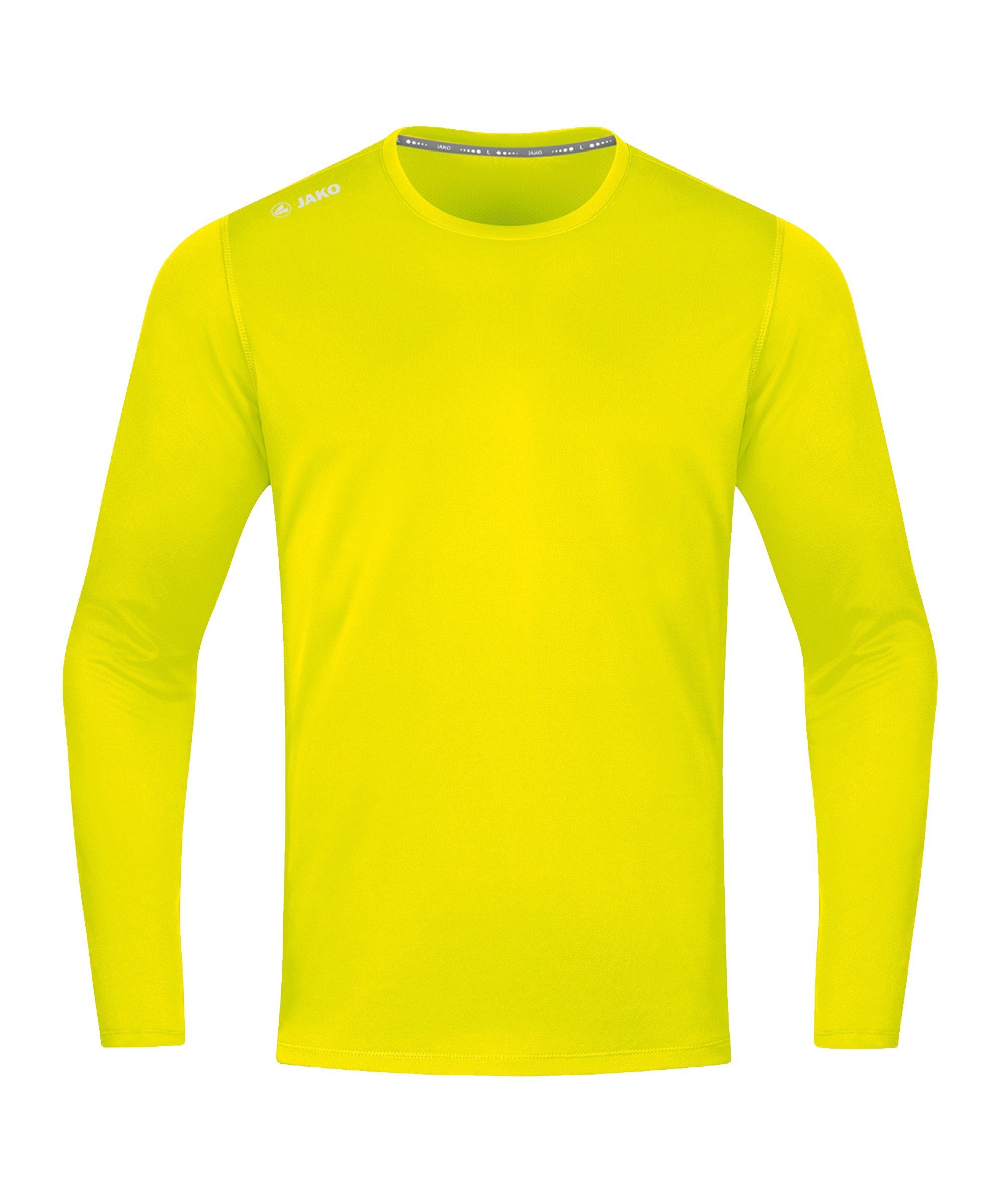 Jako Lauftop Run 2.0 Running gelb Sweatshirt default