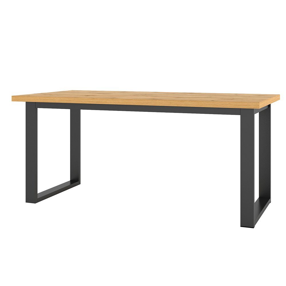 Esszimmer Eiche Tisch in cm Wotan 170-220/76/90 Lomadox HENDERSON-83, Ausziehbarer Esstisch Nb.,