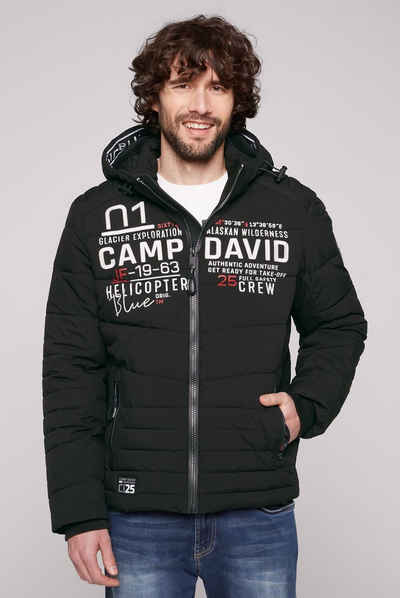 CAMP DAVID Outdoorjacke mit Windbreaker-Bündchen im Ärmel