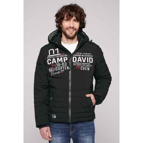 CAMP DAVID Outdoorjacke mit Windbreaker-Bündchen im Ärmel