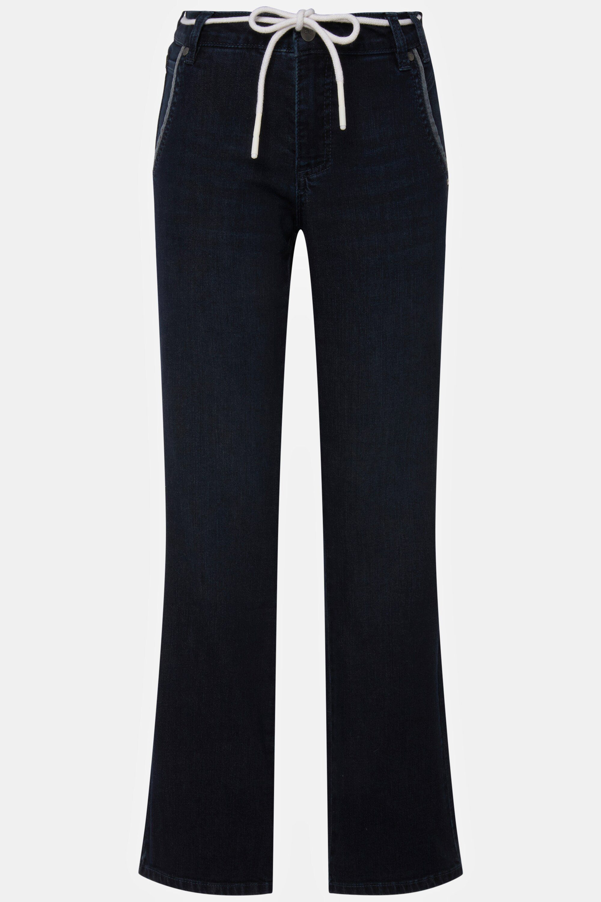 gerade 5-Pocket-Jeans Passform Laurasøn Bootcut-Jeans Tina 5-Pocket