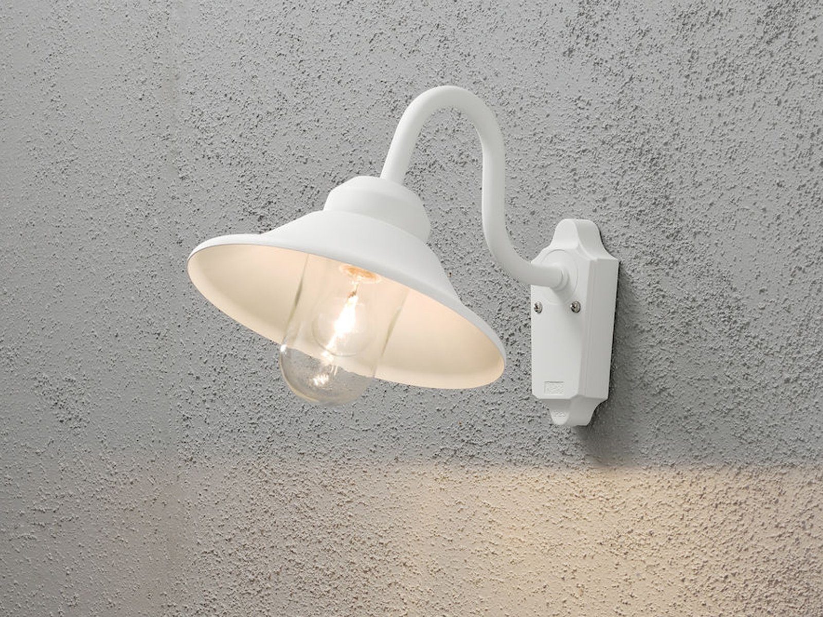 KONSTSMIDE LED Außen-Wandleuchte, Dimmfunktion, LED wechselbar, günstig online kaufen