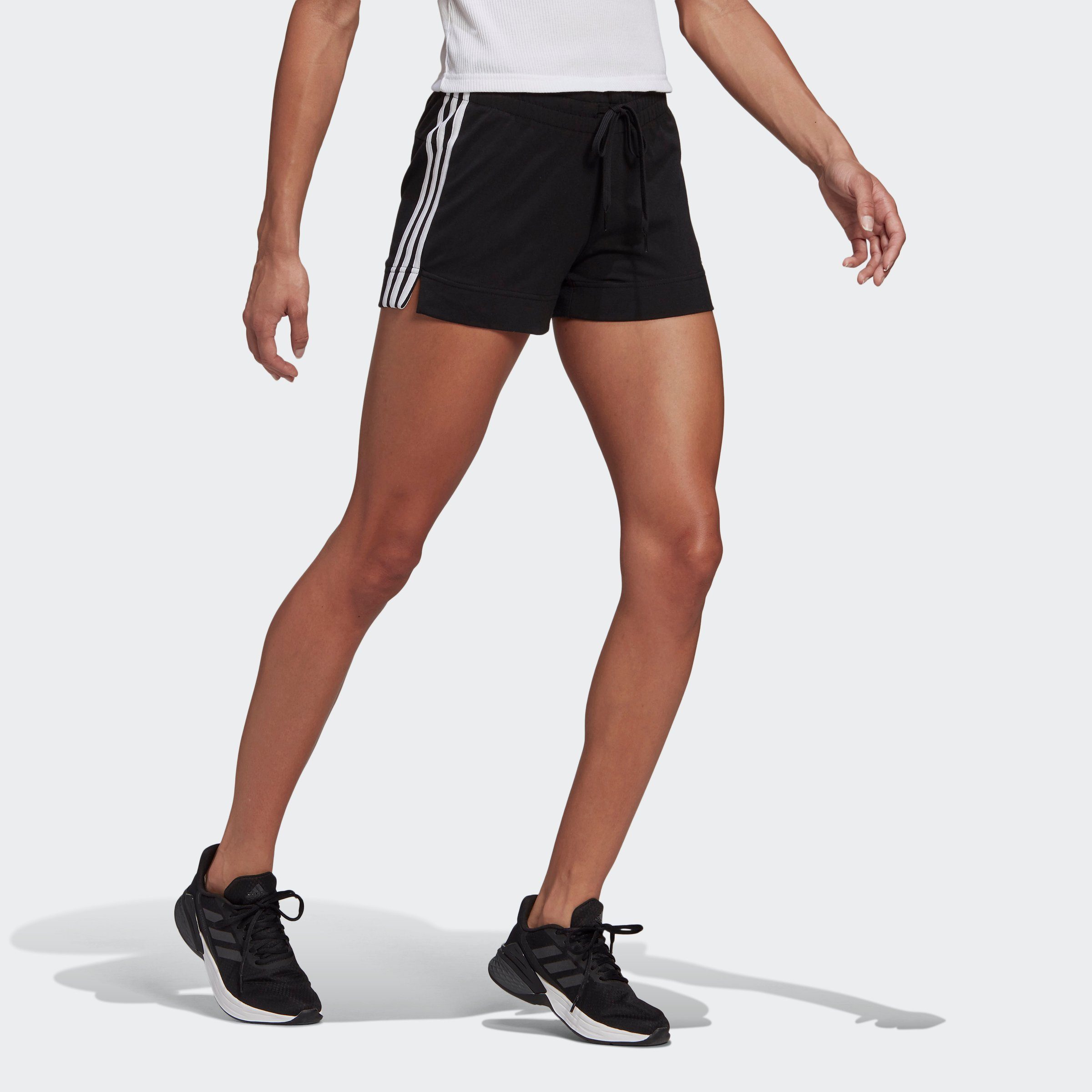 adidas Sportswear Shorts W 3S SJ SHO (1-tlg) Black / White