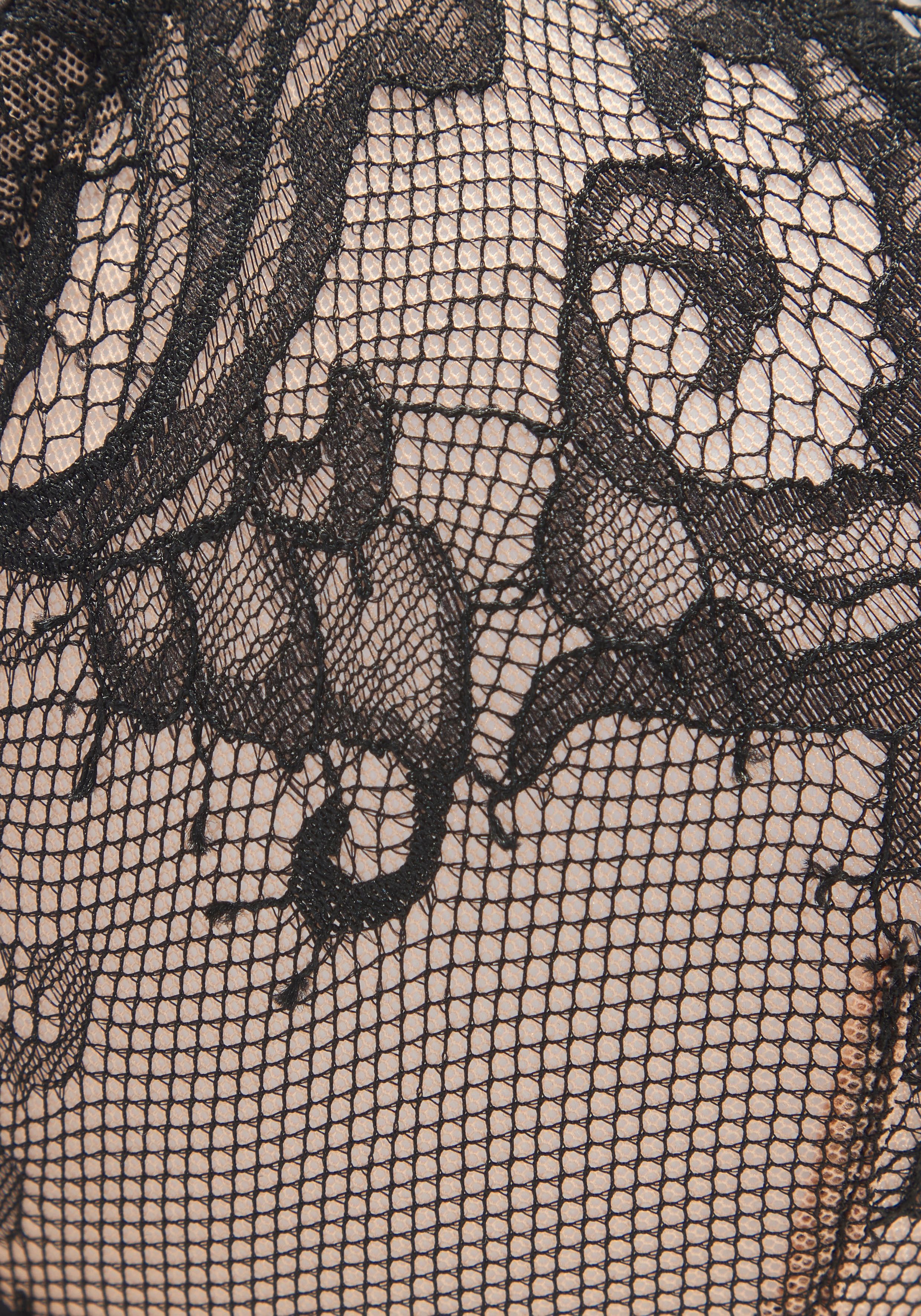 LASCANA Bügel-BH mit verführerischem Bänderdetail, verführerische Dessous, Reizwäsche