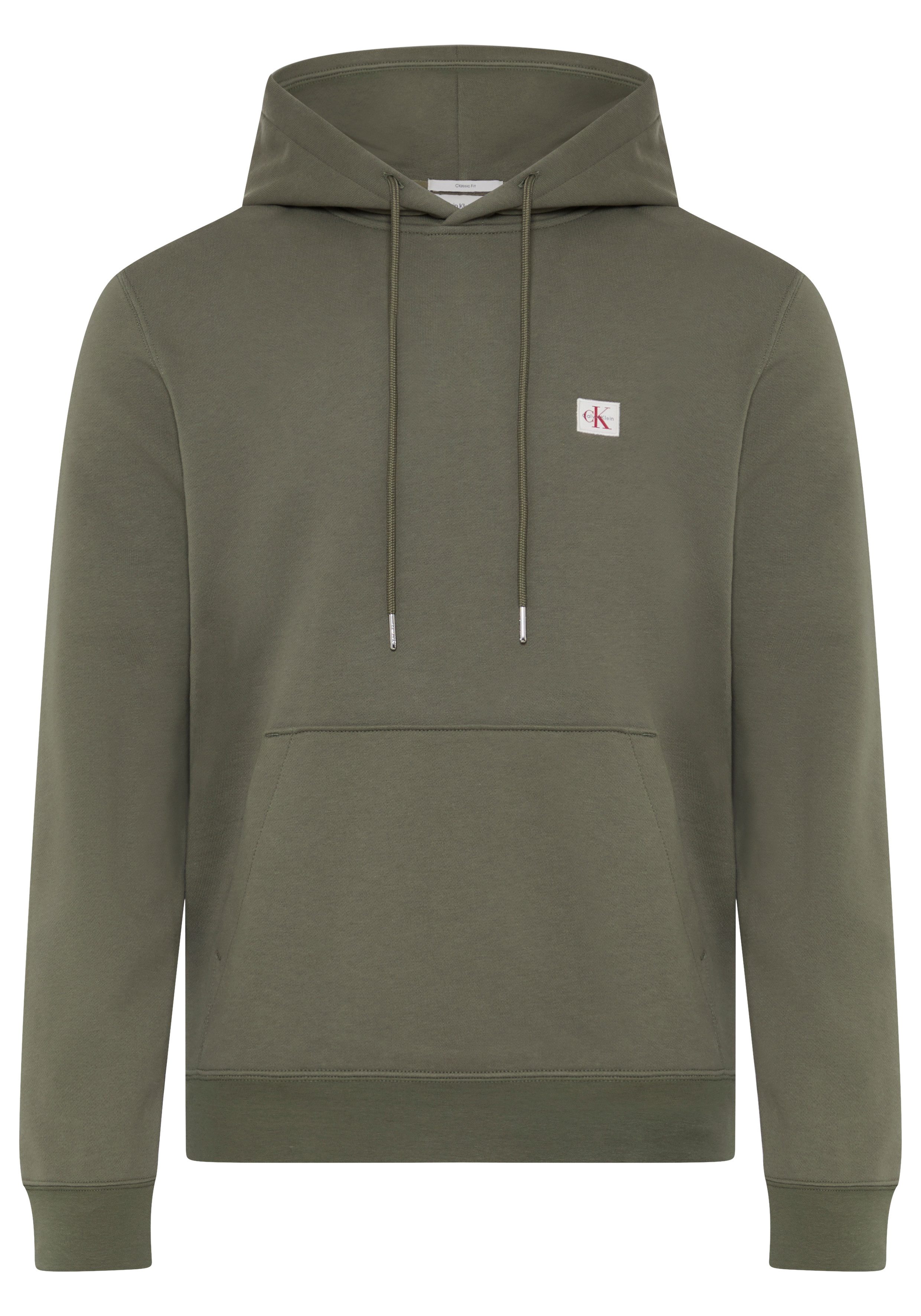 Calvin Klein Jeans 400GSM TERRY BADGE HOODIE Mit Rundhalsausschnitt
