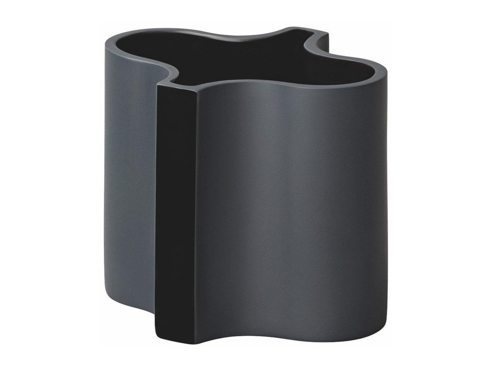Rosenthal Aufbewahrungssystem Ripple Multifunktionsgefäss schwarz 8,4cm, Porzellan