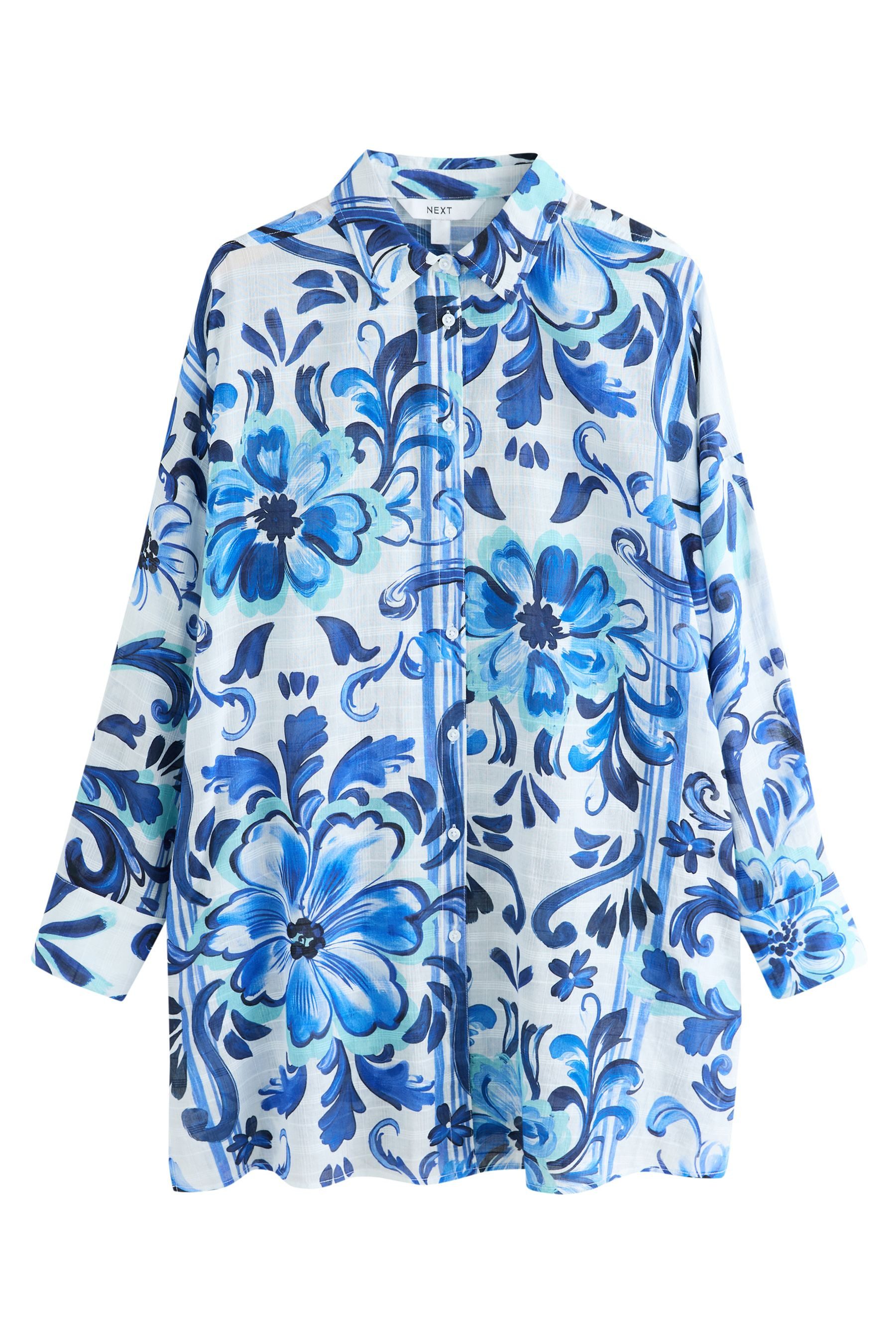 Next Strandshirt Strandkleid aus 100 % Baumwolle (1-tlg) günstig online kaufen