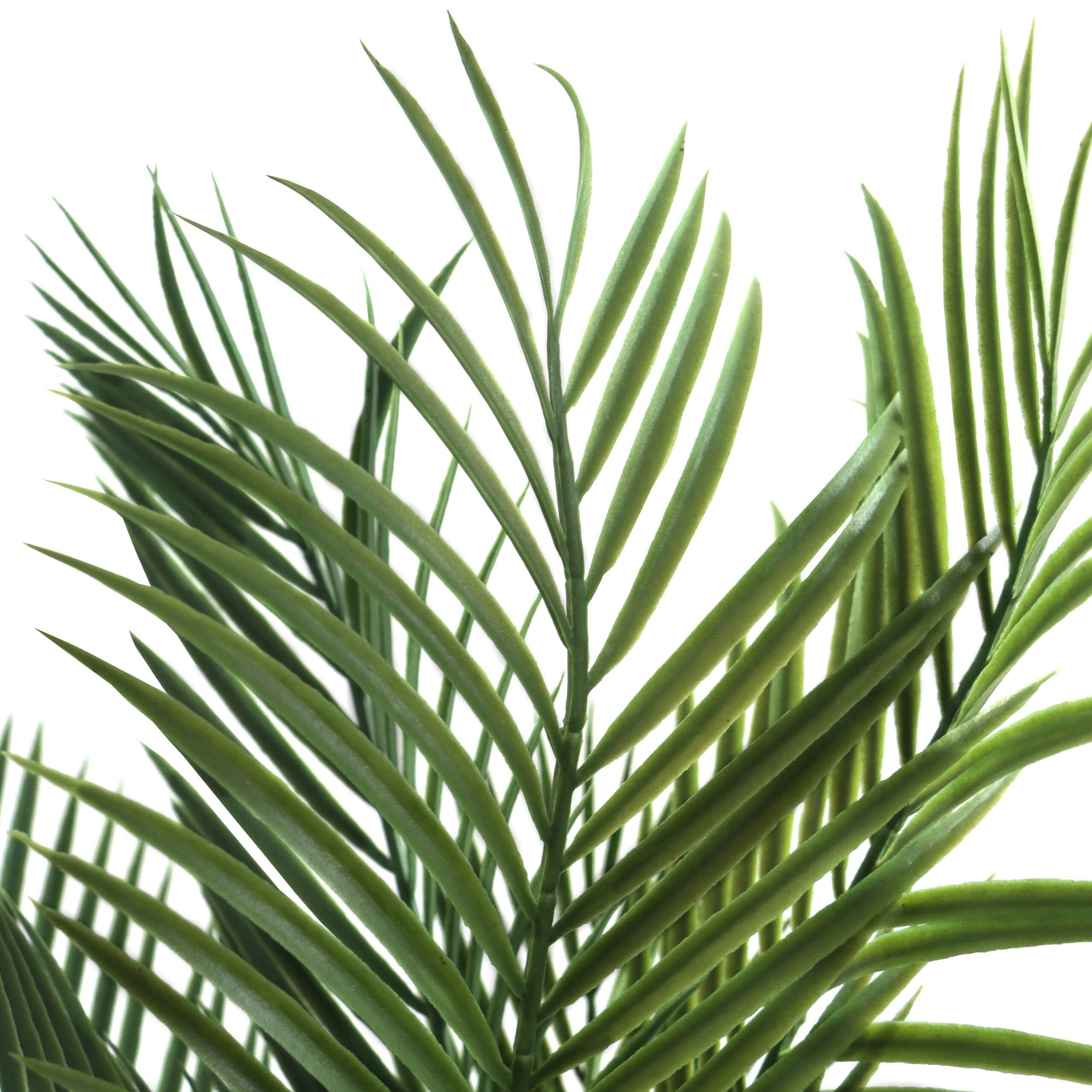 Kunstpflanze DRACAENA Künstliche Pflanze Höhe 120.0 cm Drachenbaum, hjh OFFICE, Höhe 120.0 cm, Künstliche Pflanze Zimmerpflanze im Topf, Drachenbaum, Palme