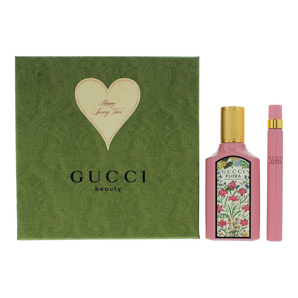 GUCCI Pflege-Geschenkset Flora Gorgeous Gardenia Geschenkset, Luxus-Geschenkset für Frauen, 2-tlg.