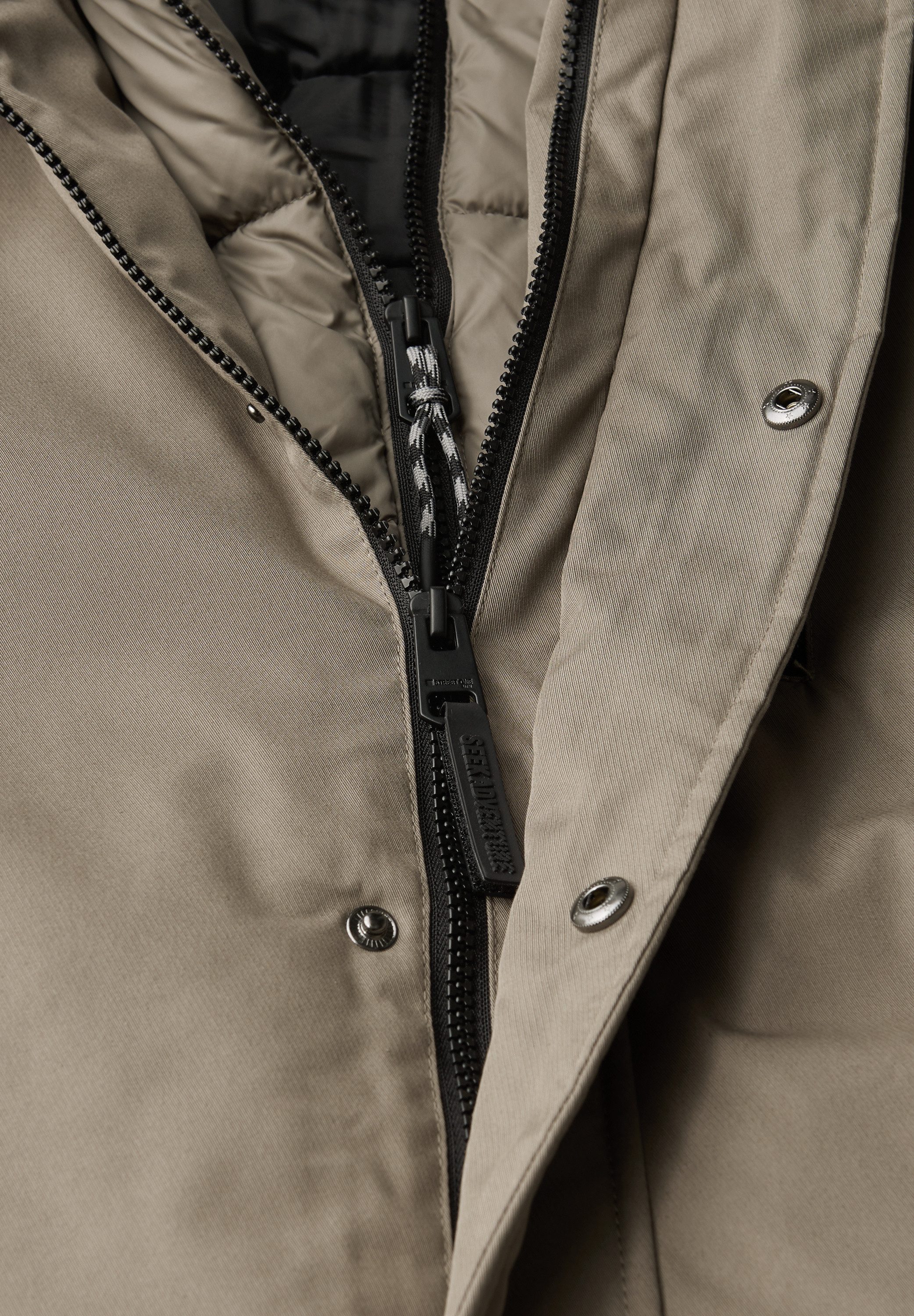 STREET ONE MEN Winterjacke mit Kapuze