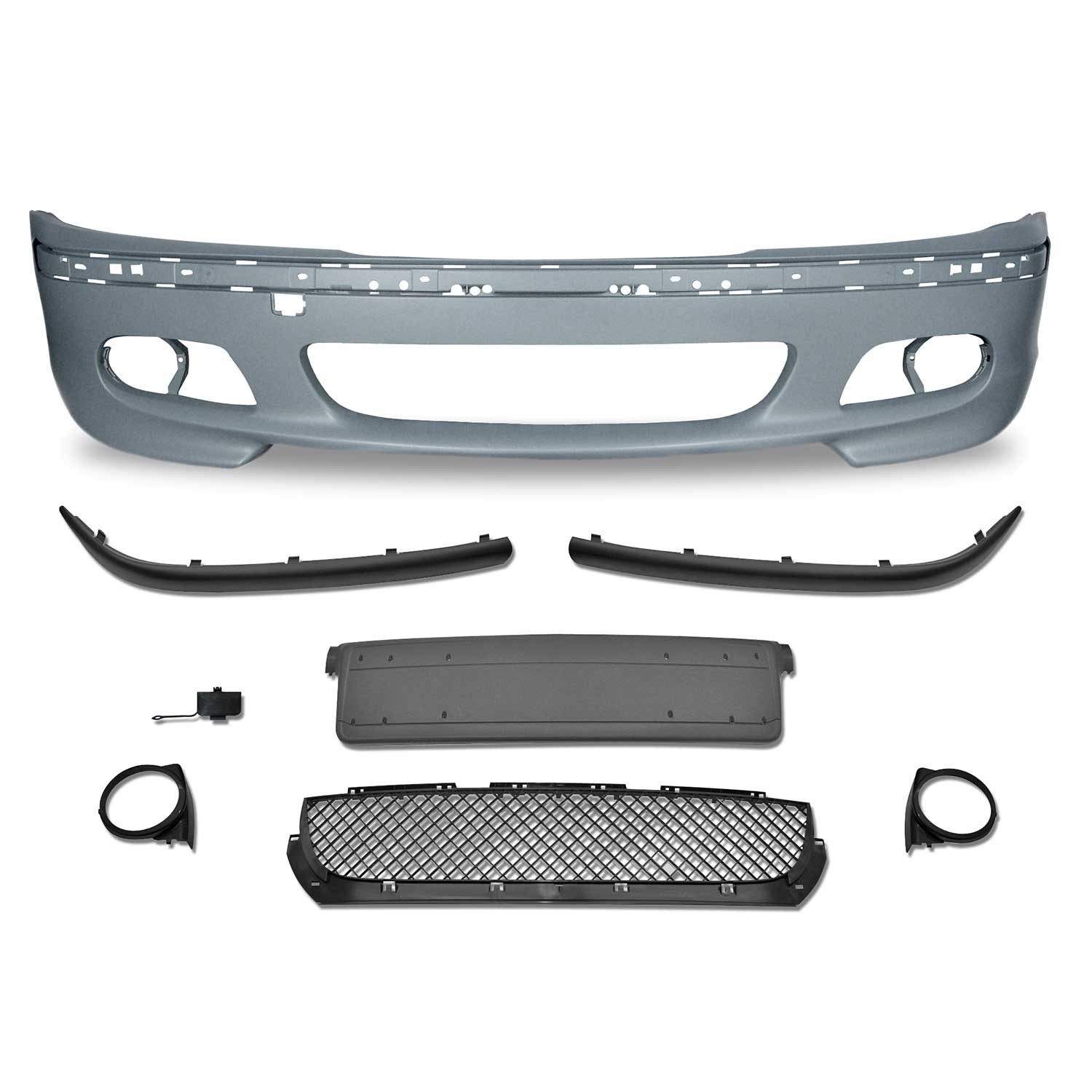 OMAC Frontstoßstange Frontstoßstange für BMW 3er E46 Limo 1998-2005 / Touring 1999-2005, 1-St.