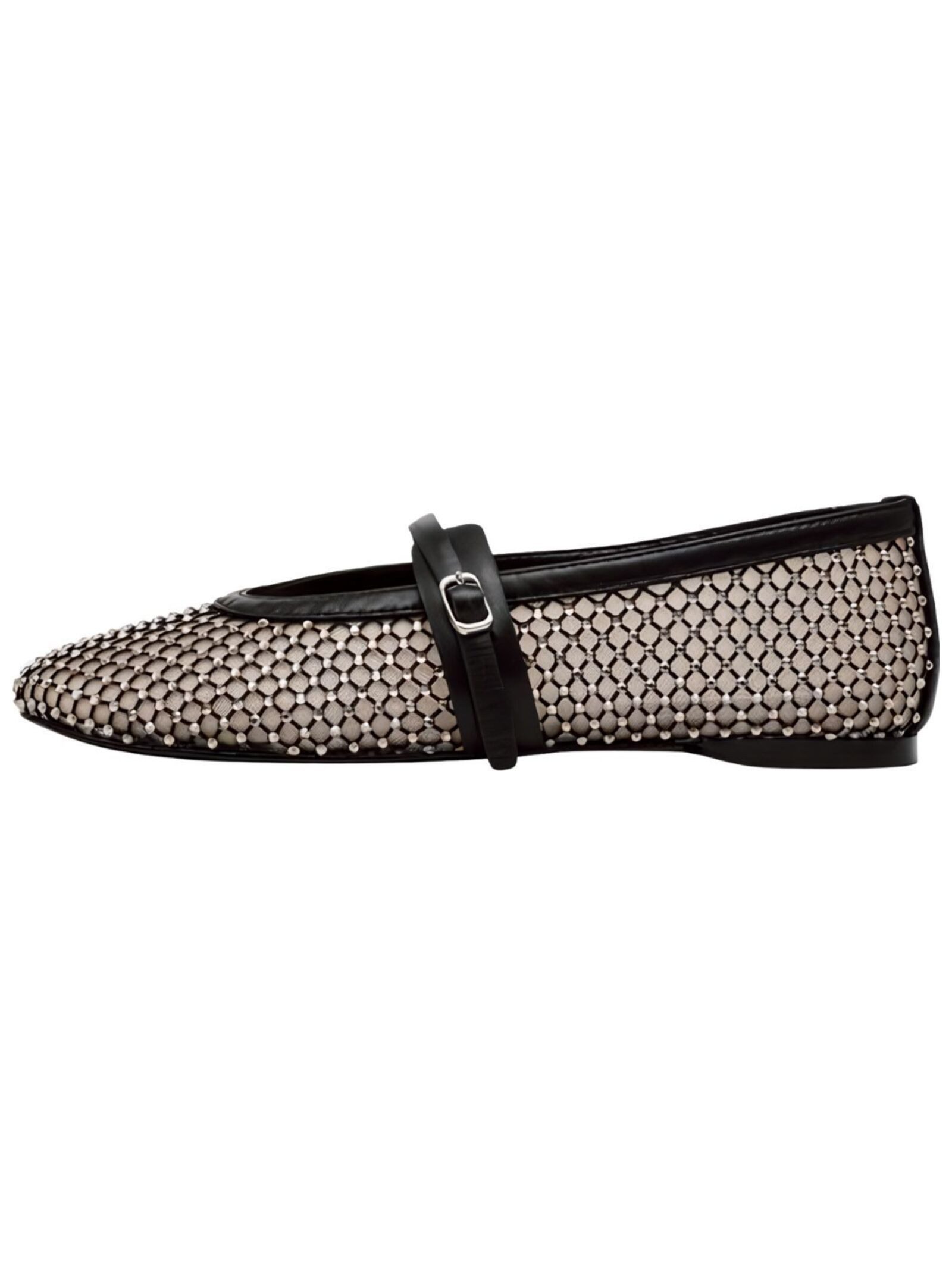 STEVE MADDEN Ballerinas Lederimitat/Mesh . Riemchenballerina günstig online kaufen