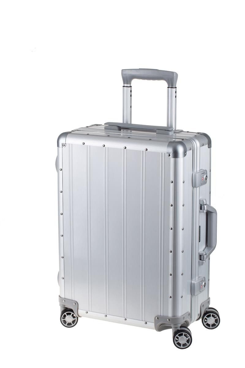 ALUMAXX Trolley Reisetrolley Orbit - 40 x 55 x 20 cm, Aluminium, silber mat günstig online kaufen