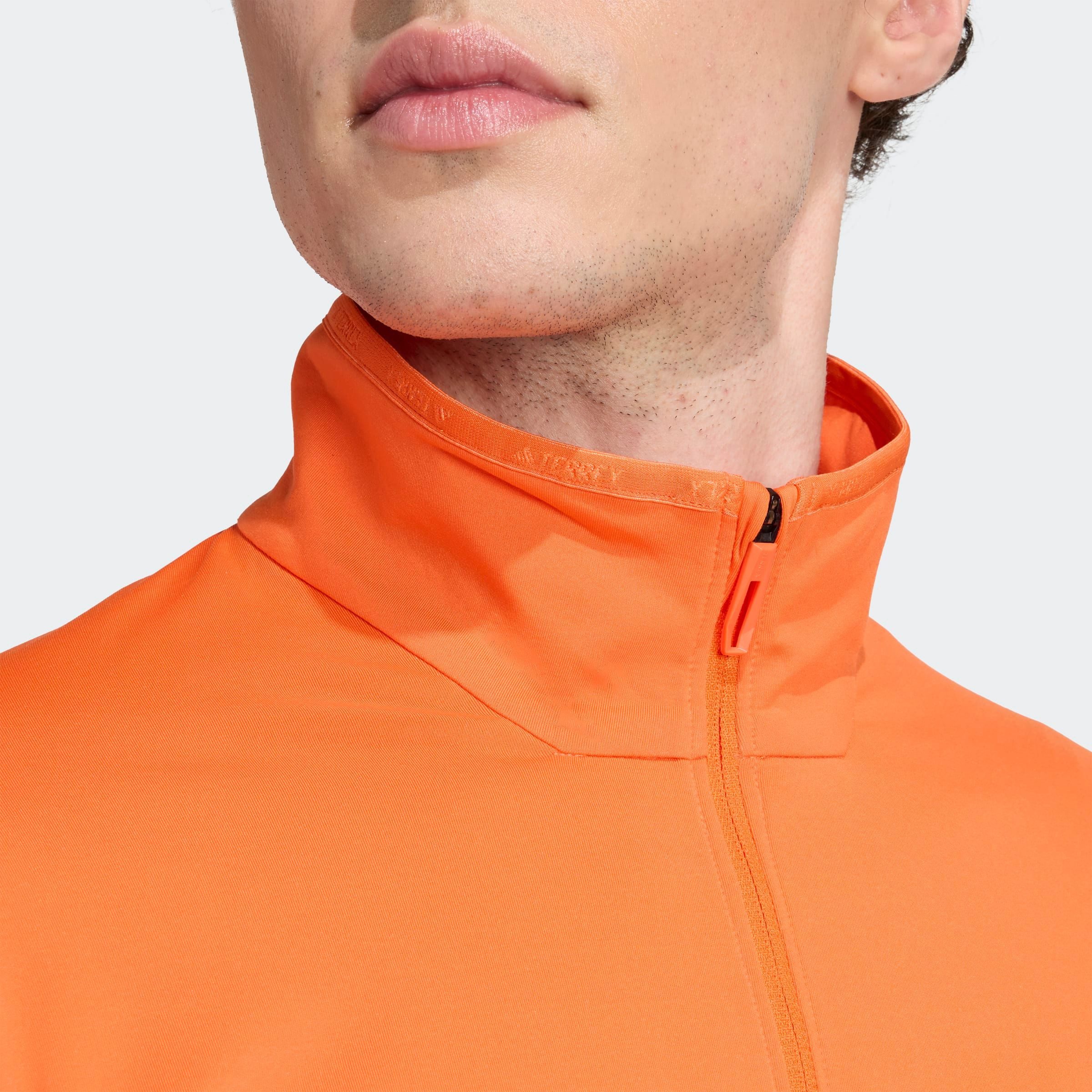 adidas TERREX Rollkragenshirt MULTI CLIMAWARM TECH MIT REISSVERSCHLUSS BIS ZUR BRUST