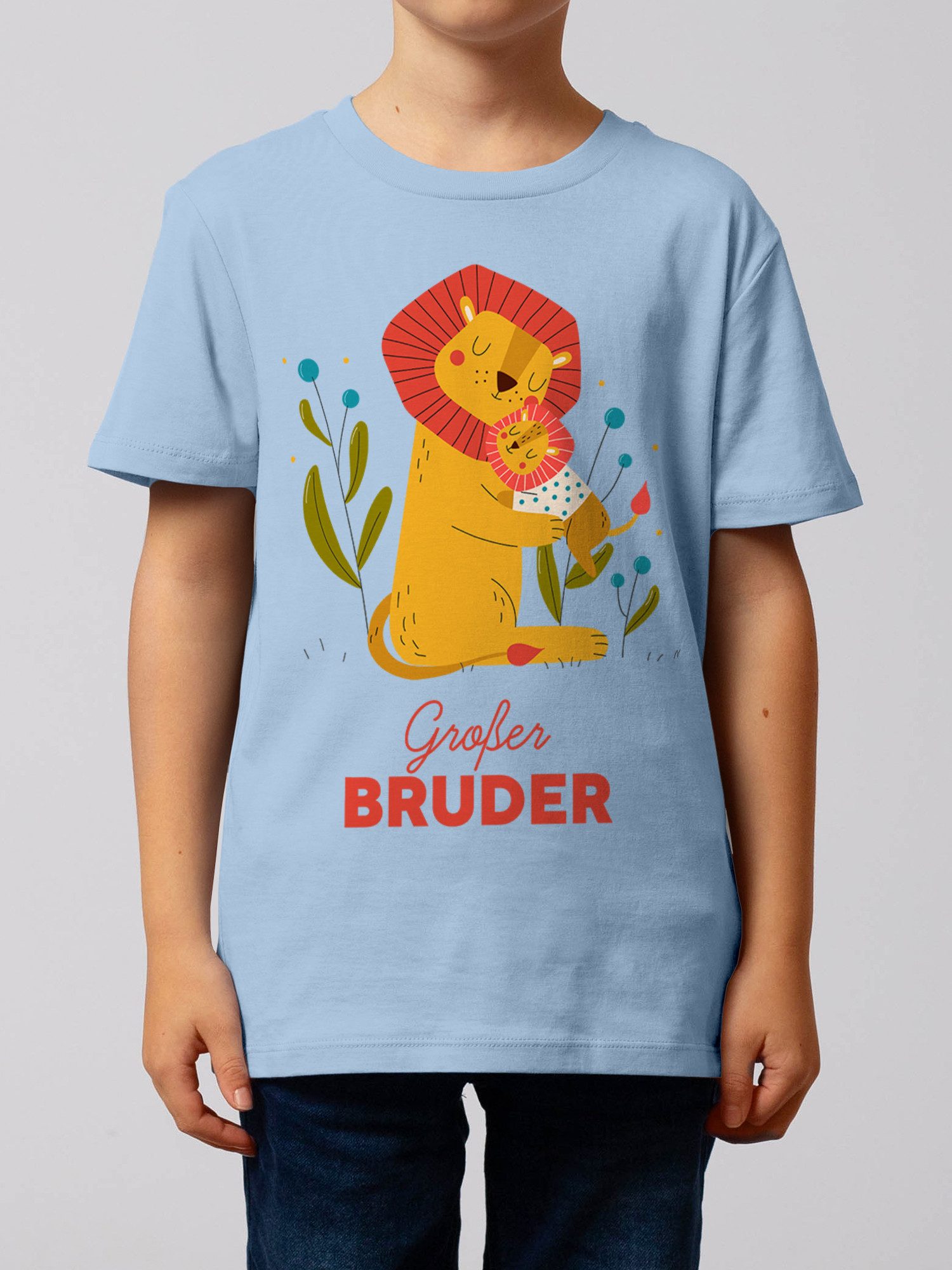 wat? Apparel T-Shirt Löwen Großer Bruder