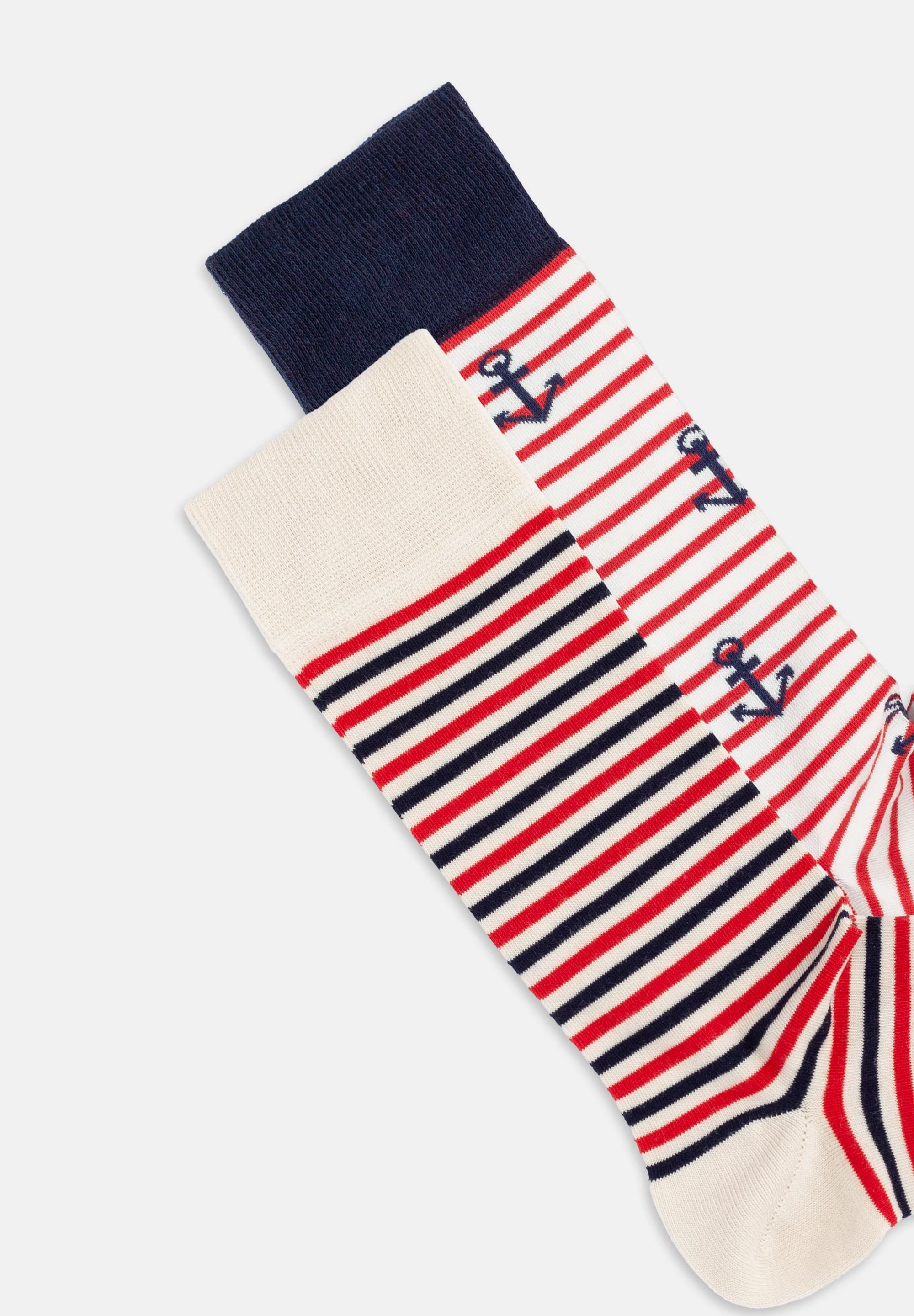 DillySocks Basicsocken French Riviera Aus Baumwolle & recyceltem Polyamid
