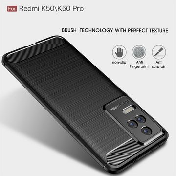 König Design Handyhülle Xiaomi Redmi K50 Pro, Schutzhülle Case Cover Backcover Etuis Bumper