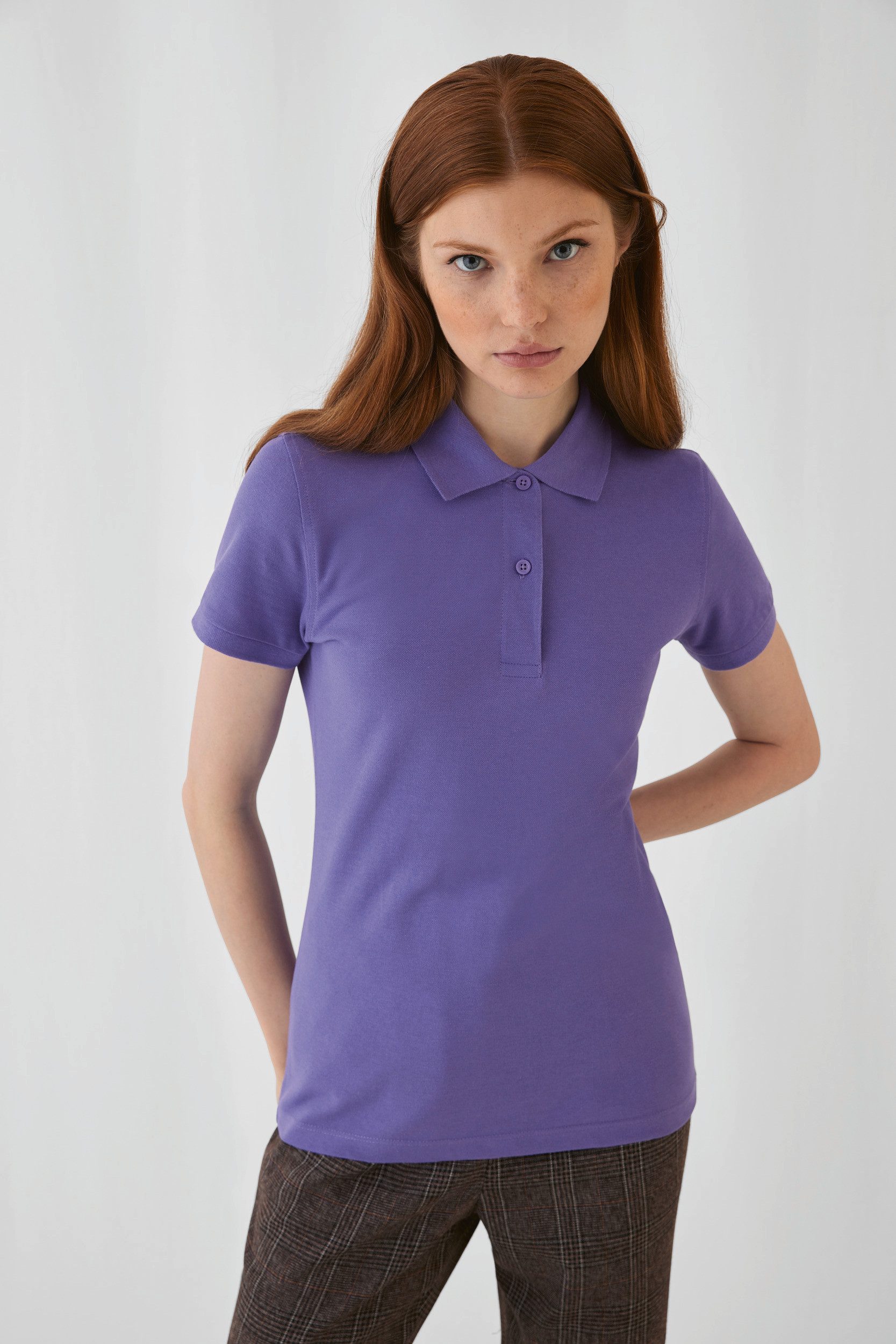 B&C Poloshirt Ladies organic polo shirt