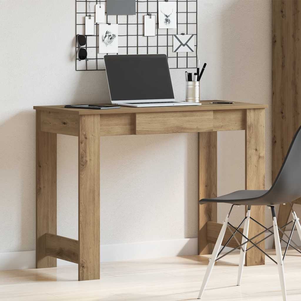 vidaXL Schreibtisch Schreibtisch Artisan-Eiche 100x45x75 cm günstig online kaufen